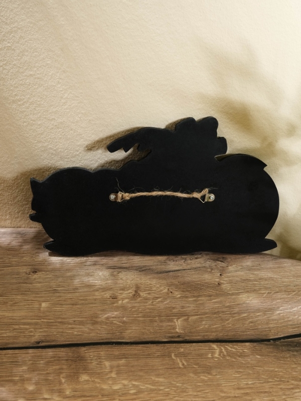 Панно "Чоппер" дерево 30х16 см, синий