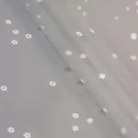 Пленка прозрачная с рисунком &laquo;Бусы&raquo; Белый 0.7&times;8.2&plusmn;5%м