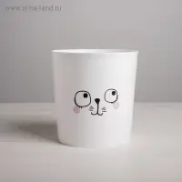 Кашпо для цветов &laquo;Мордочка&raquo;, 1,6 л, 14 х 14 см