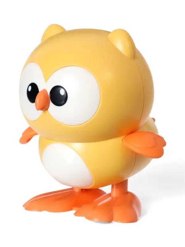 Игрушка заводная "Сова", цвет жёлтый