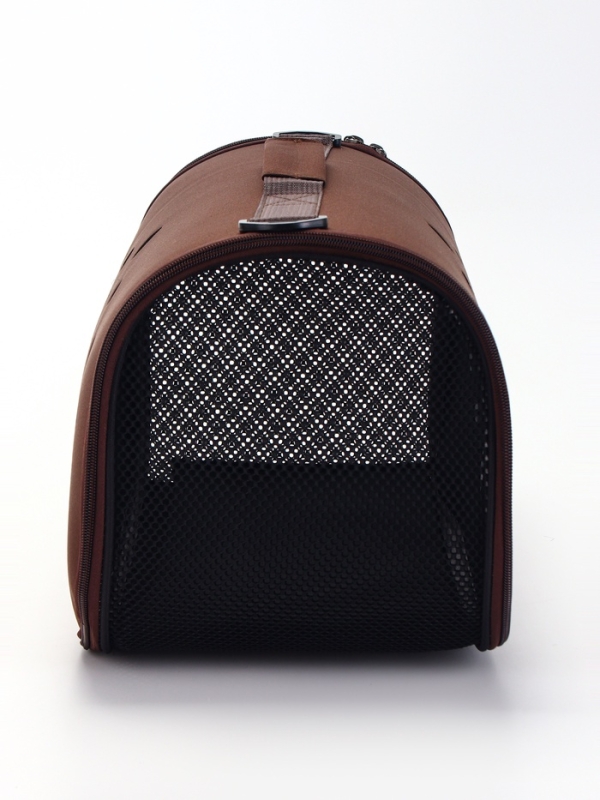 Складная сумка-переноска, материал EVA, 50 х 25 х 27 см, коричневая