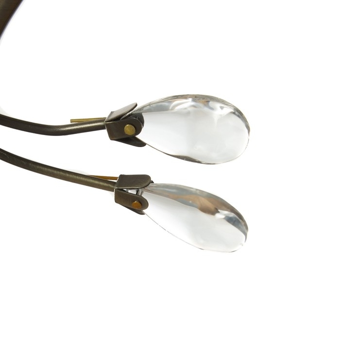 Люстра "Фриони" 3 лампы 40Вт Е27 бронза 45х45х26