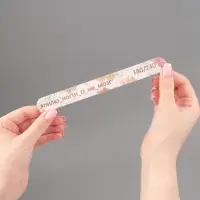 Пилка для ногтей &laquo;Пилю ногти&raquo;, прямая, 180/240 грит, 18 см, разноцветная