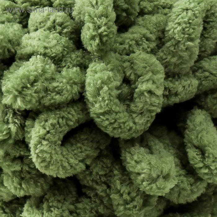 Плюшевая пряжа для вязания руками ALIZE, Puffy, 100 % микрополиэстер, 9 м/100 г, (485 трава)