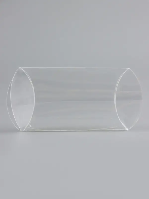 Складная прозрачная коробка из PVC, для упаковки подарков, 8&times;5&times;2 см