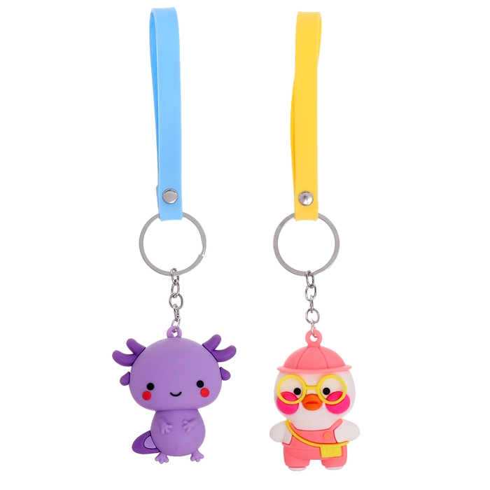 Игрушка - сюрприз Funny box &laquo;Уточка&raquo;: детский брелок, наклейки, карточка