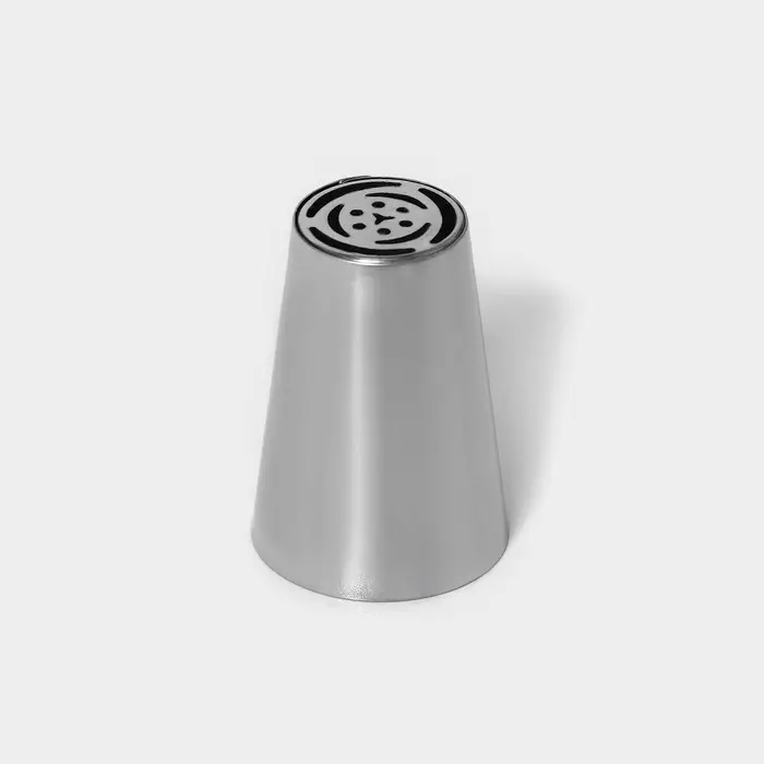 Насадка кондитерская &laquo;Тюльпан&raquo;, d=3 см, выход 1,8 см, нержавеющая сталь