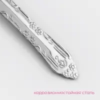 Ложка чайная Доляна &laquo;Соня&raquo;, длина 15,5 см, толщина 1,2 мм