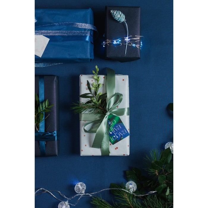 Лента атласная, 20 мм &times; 23 &plusmn; 1 м, цвет фисташковый №65