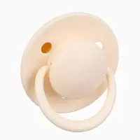 Набор классических пустышек, 2 шт., латекс, айвори/зелёный, в контейнере, от 6 мес., M&B