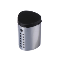 Точилка 1 отверстие с контейнером Faber-Castell Grip 2001, серебряная