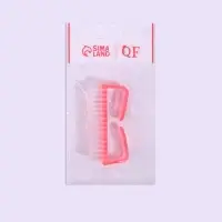 Щётка для маникюра/педикюра, 8 см, МИКС