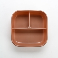 Ланч - бокс с ложкой, &laquo;Люблю еду&raquo;, 17,8 х 17,8 х 7 см