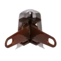 Угол наружный (внешний) &laquo;Деконика&raquo;, с крепежом для плинтуса, 55 мм, 210 дуб Пепельный