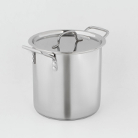 Кастрюля &laquo;Общепит&raquo;, 11 л, d=25 см, h=34 см, капсульное дно, индукция