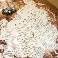 Глобус сувенирный 23х20х30 см, подставка пластик