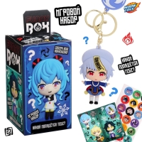 Игрушка - сюрприз Funny box &laquo;Аниме&raquo;: детский брелок, наклейки, карточка, цвет МИКС