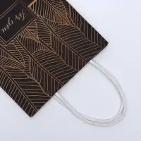 Пакет подарочный крафтовый For You 15&times;21&times;8 см, 120 г/м&sup2;