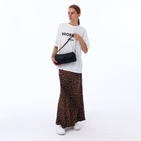 Сумка женская TEXTURA, средний размер, цвет чёрный