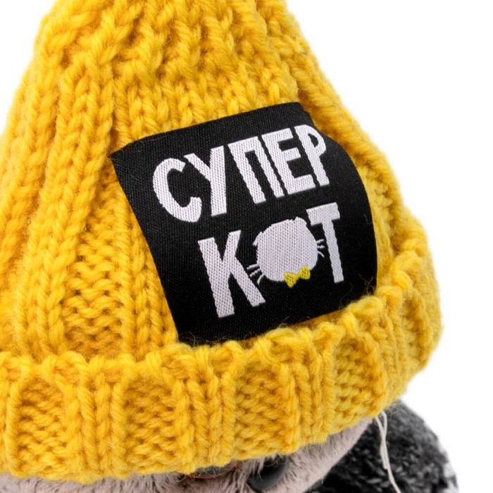 Мягкая игрушка &laquo;Басик в вязаном комплекте&raquo;, 19 см