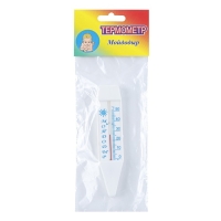 Термометр, градусник для воды "Мойдодыр", от 0&deg;С до +50&deg;С, 14 см