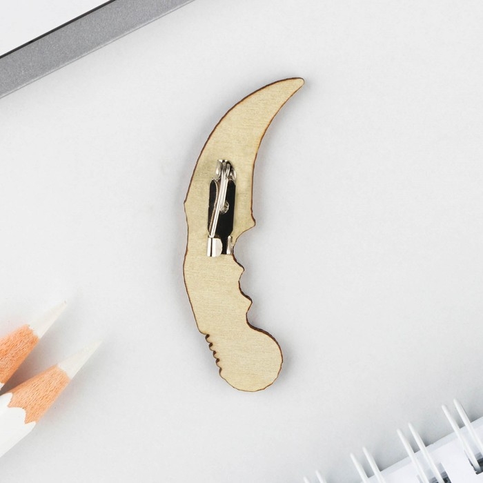 Значок с наклейками &laquo;Настоящему защитнику&raquo;, 6.5 х 9 см