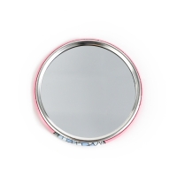 Зеркало карманное новогоднее &laquo;Новый год: Зеленая змейка&raquo;, диам.7 см