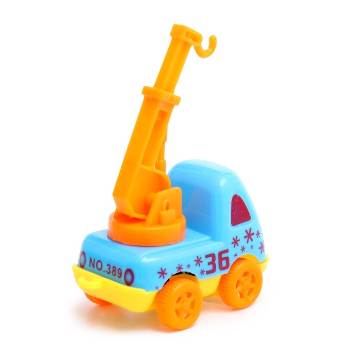 АВТОГРАД Набор "Машинки строители", 12 шт.