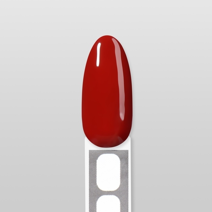 Гель лак для ногтей &laquo;SIMPLE&raquo;, 3-х фазный, 10 мл, LED/UV, цвет красный (141)