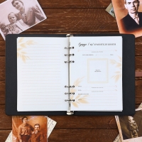 Родословная книга со встроенной флешкой 16 Gb &laquo;Наше фамильное дерево&raquo;, 17,5 х 23 см.