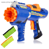Бластер &laquo;Сокрушитель&raquo;, стреляет мягкими пулями, цвета МИКС