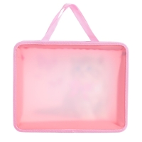 Папка с ручками А4, 330 х 260 х 75 мм, пластиковая, ручки-тесьма, Calligrata "Котик"