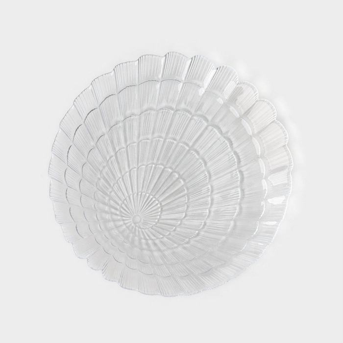 Тарелка стеклянная Atlantis, d=19 см, цвет прозрачный