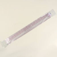 Линейка для квилтинга и пэчворка, 45 &times; 5 см, толщина 0,5 мм, цвет прозрачный