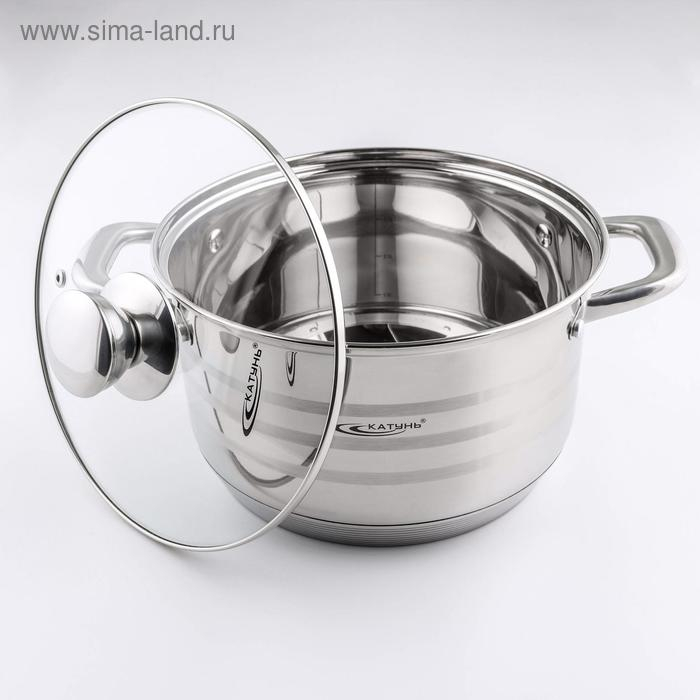 Кастрюля &laquo;Элис&raquo;, 4.5 л, d=22 см, капсульное дно, индукция