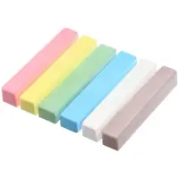 Мелки цветные школьные 6 шт. &laquo;Простоквашино&raquo;, прямоугольные