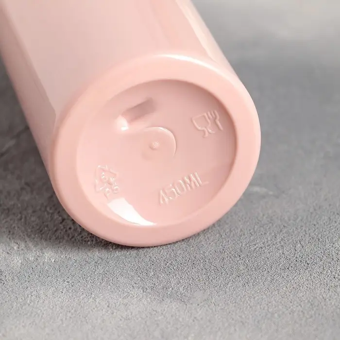 Бутылка для воды пластиковая &laquo;Фламинго&raquo;, 450 мл, цвет МИКС