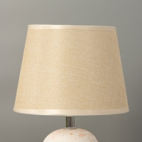 Настольная лампа "Радуга" 1х40Вт Е14 белый 20х20х33см