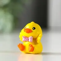 Сувенир полистоун "Утята на отдыхе" набор 6 шт 2,4х3х3 см