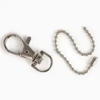 Алмазная мозаика на брелоке "Собачка" светло-голубой