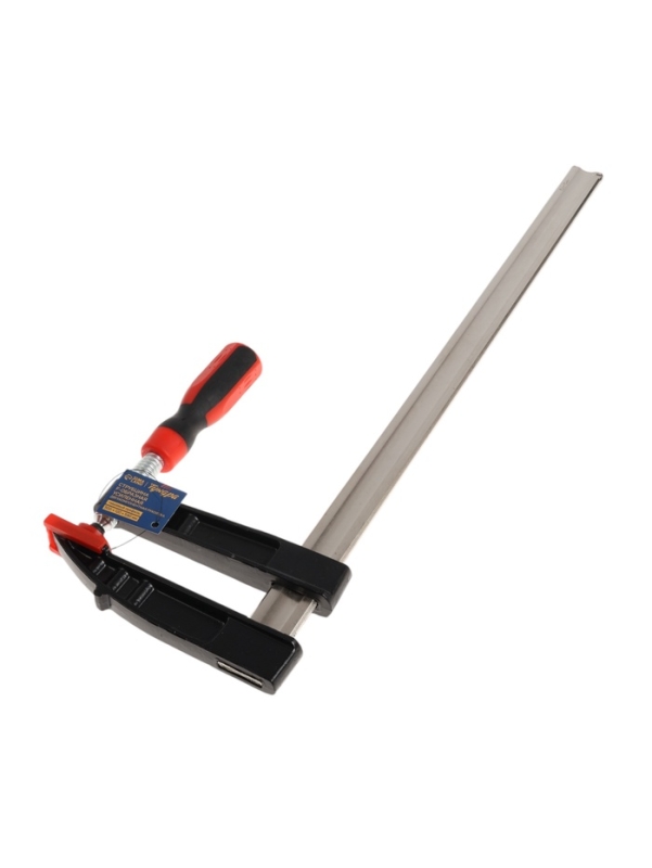 Струбцина F-образная усиленная ТУНДРА, тавровый профиль, 2К рукоятка, 500 х 120 х 590 мм