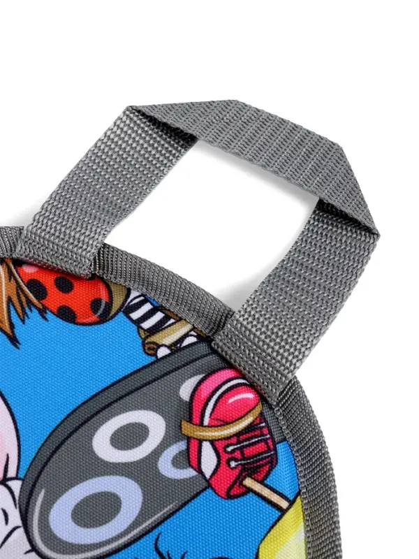 Ледянка мягкая треугольная Sova, голубой, рисунок МИКС