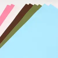 Бумага упаковочная крафт, двухсторонняя, "Микс №2",50 х 68см&plusmn;5%