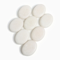 Камни для СПА 6*8 белый  8 шт