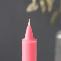 Ароматическая свеча парафиновая хозяйственная, 2&times;19 см, 55 г, малина