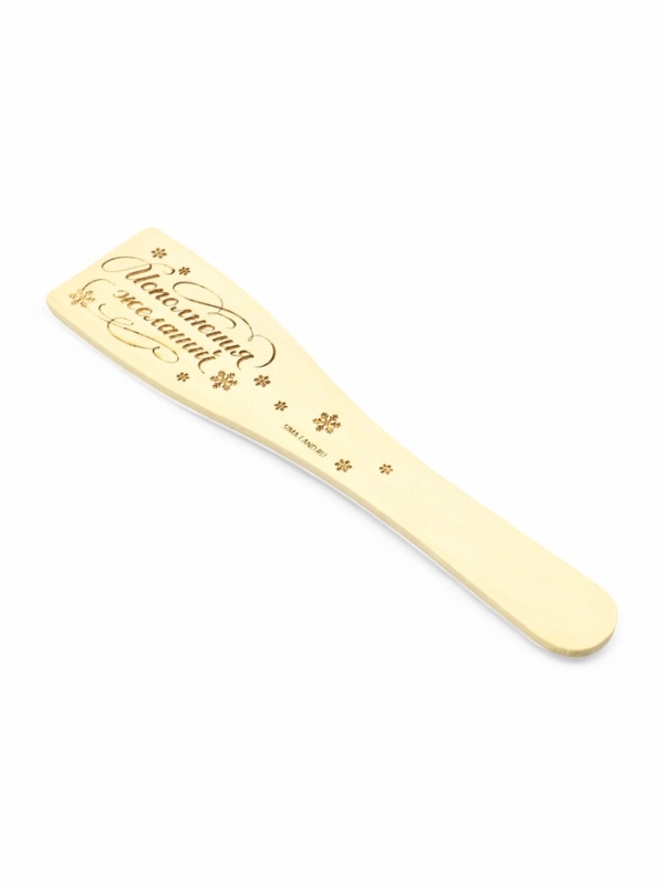 Набор "С новым счастьем!", подставка под ложку, лопатка