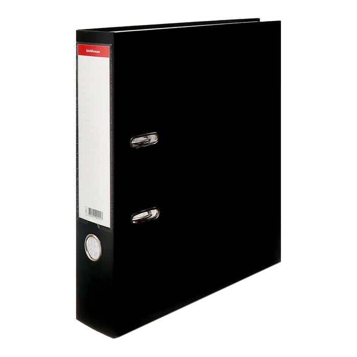 Папка&ndash;регистратор А4, 80 мм, ErichKrause "Business", с арочным механизмом, черная