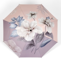 Зонт механический &laquo;Весна&raquo;, 4 сложения, 8 спиц, R = 49 см, цвет МИКС