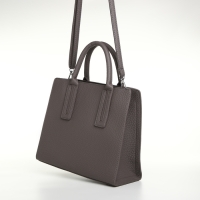 Сумка женская на молнии, TEXTURA, средний размер, цвет коричневый