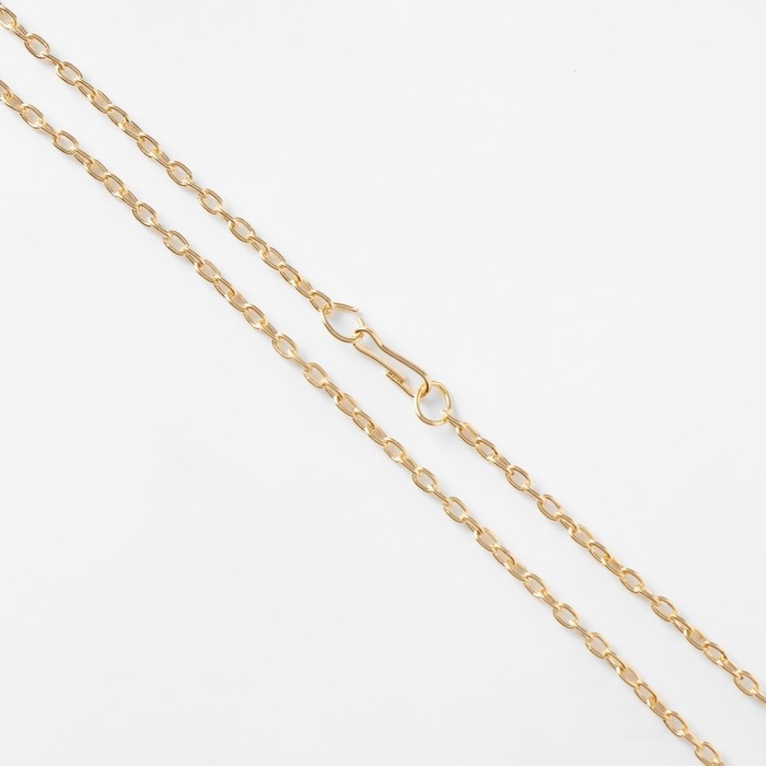 Кулоны &laquo;Неразлучники&raquo; сердца, цвет серебристо-золотой, 45 см